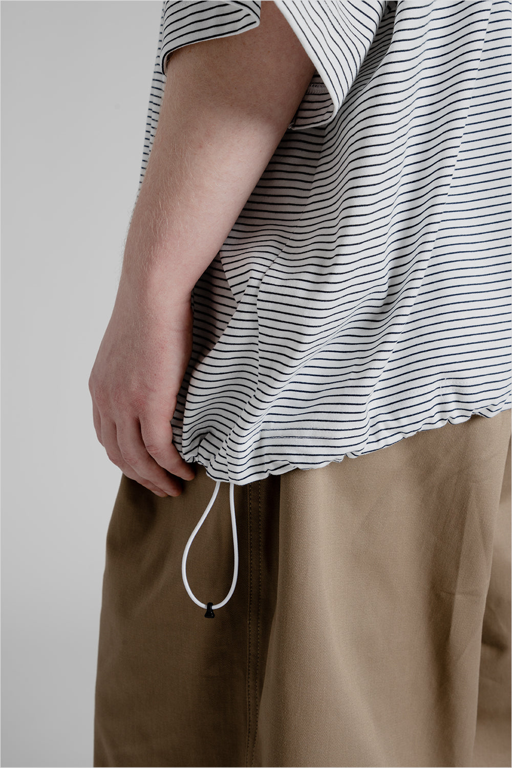Is-Ness Balloon Border S/S T-Shirts in White