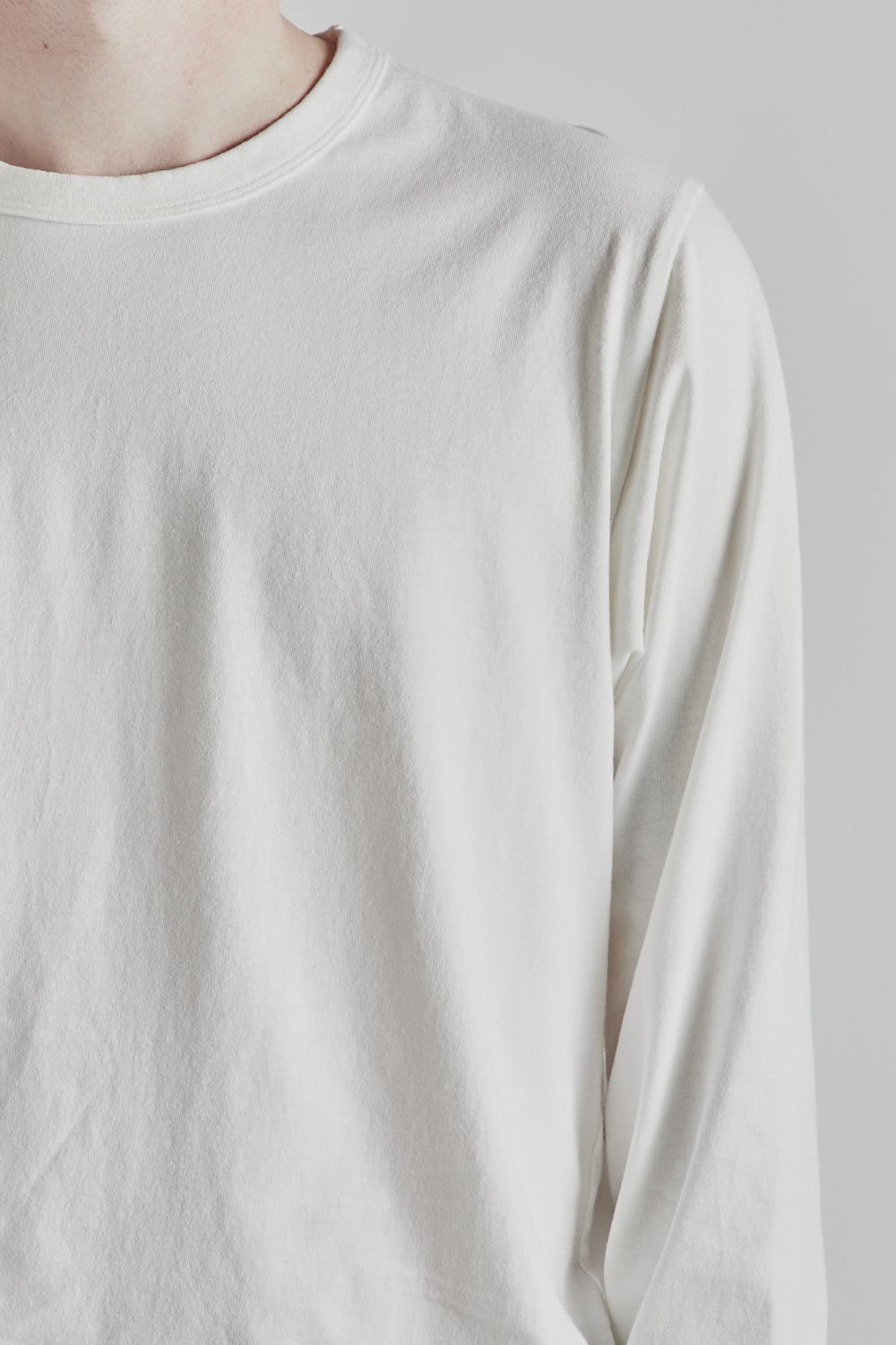 L/S Lead Off T-Shirts - White - Wallace Mercantile Shop