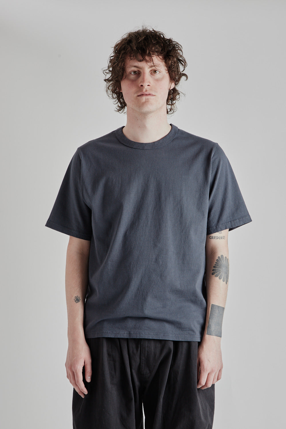 Lead Off T-Shirt - Dark Blue Gray - Wallace Mercantile Shop