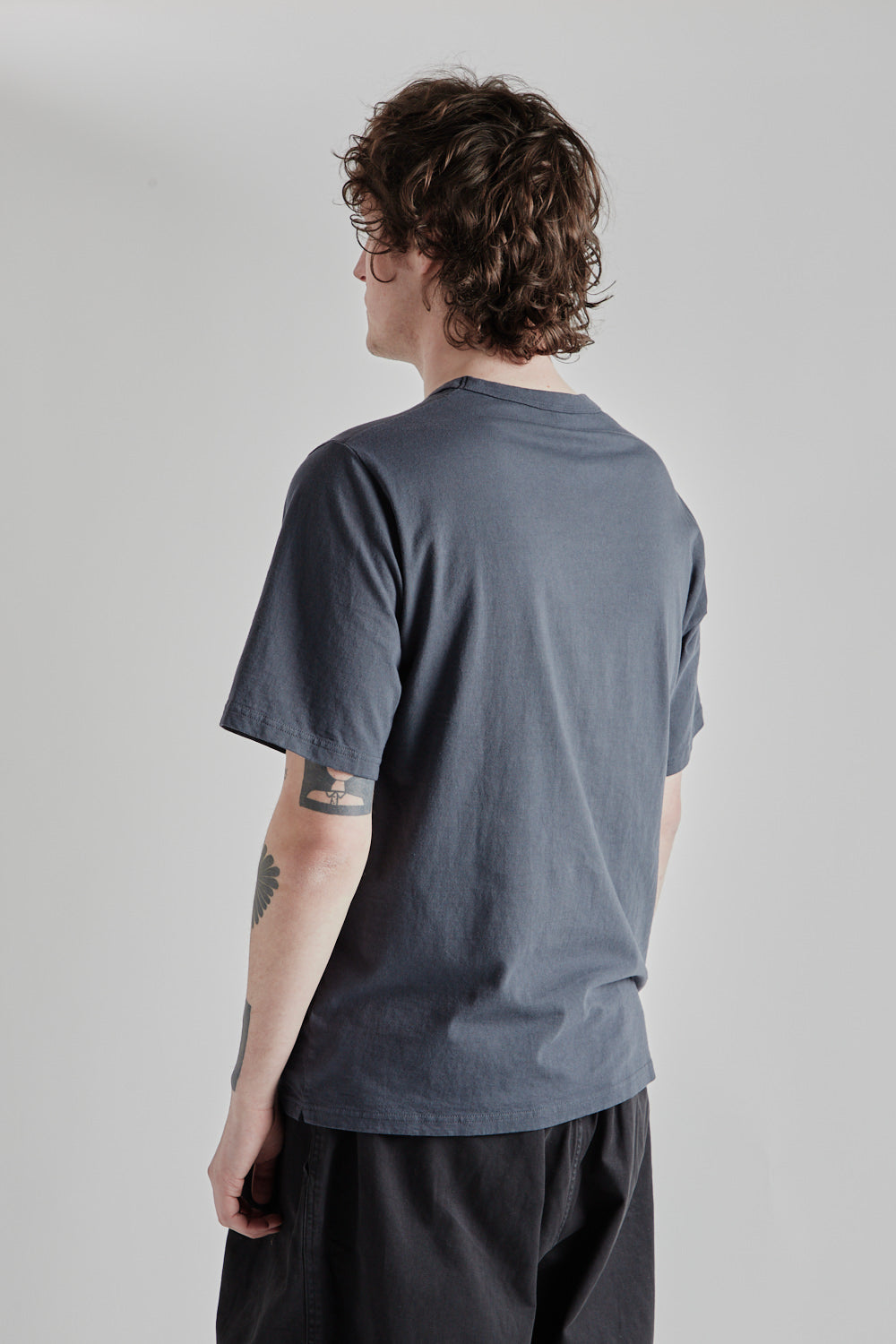 Lead Off T-Shirt - Dark Blue Gray - Wallace Mercantile Shop