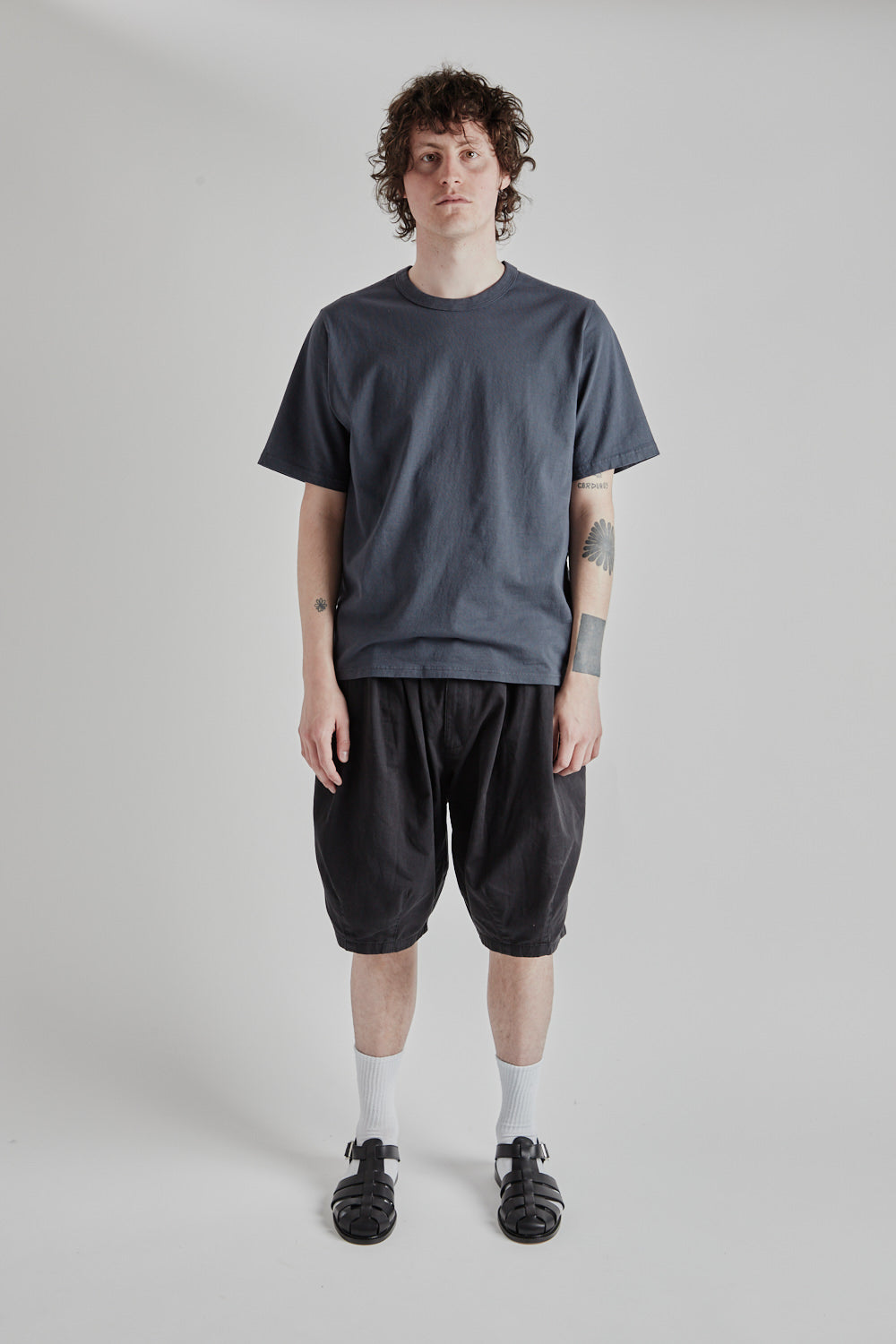 Lead Off T-Shirt - Dark Blue Gray - Wallace Mercantile Shop
