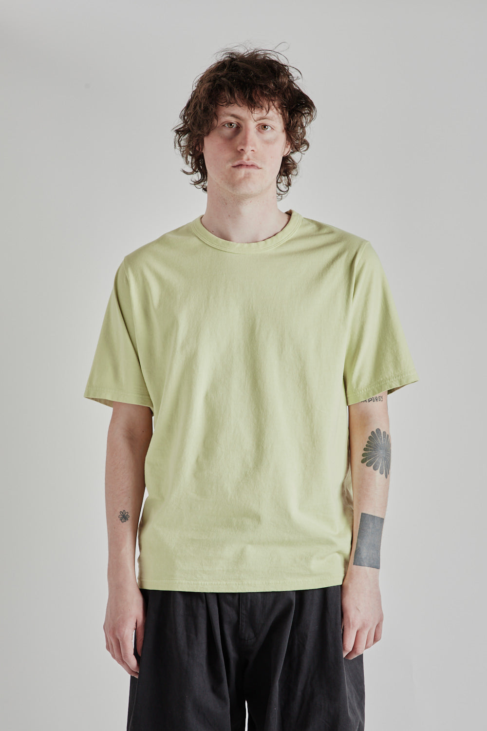 Lead Off T-Shirt - Lemon Grass - Wallace Mercantile Shop