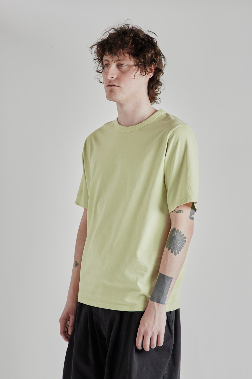 Lead Off T-Shirt - Lemon Grass - Wallace Mercantile Shop