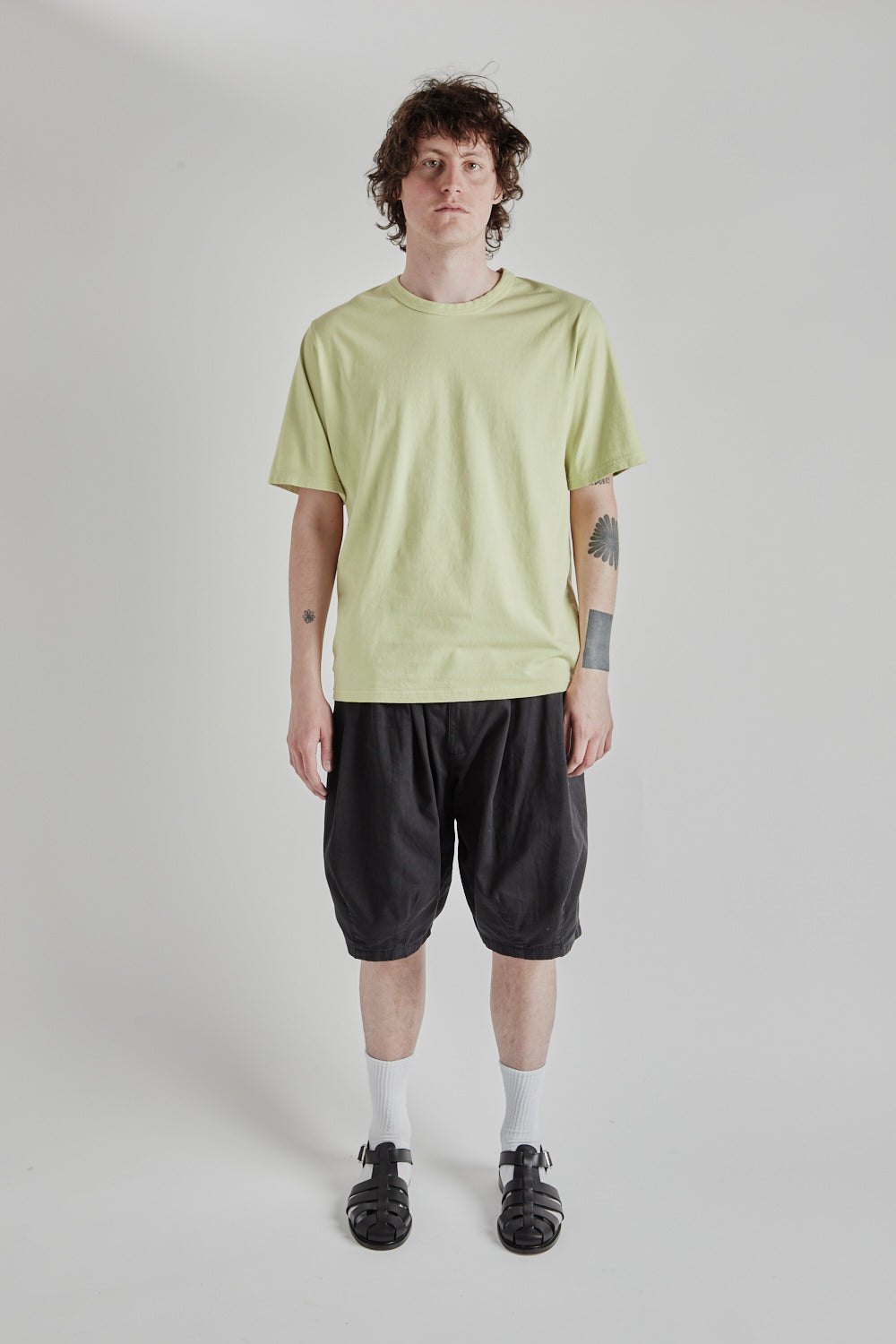 Lead Off T-Shirt - Lemon Grass - Wallace Mercantile Shop