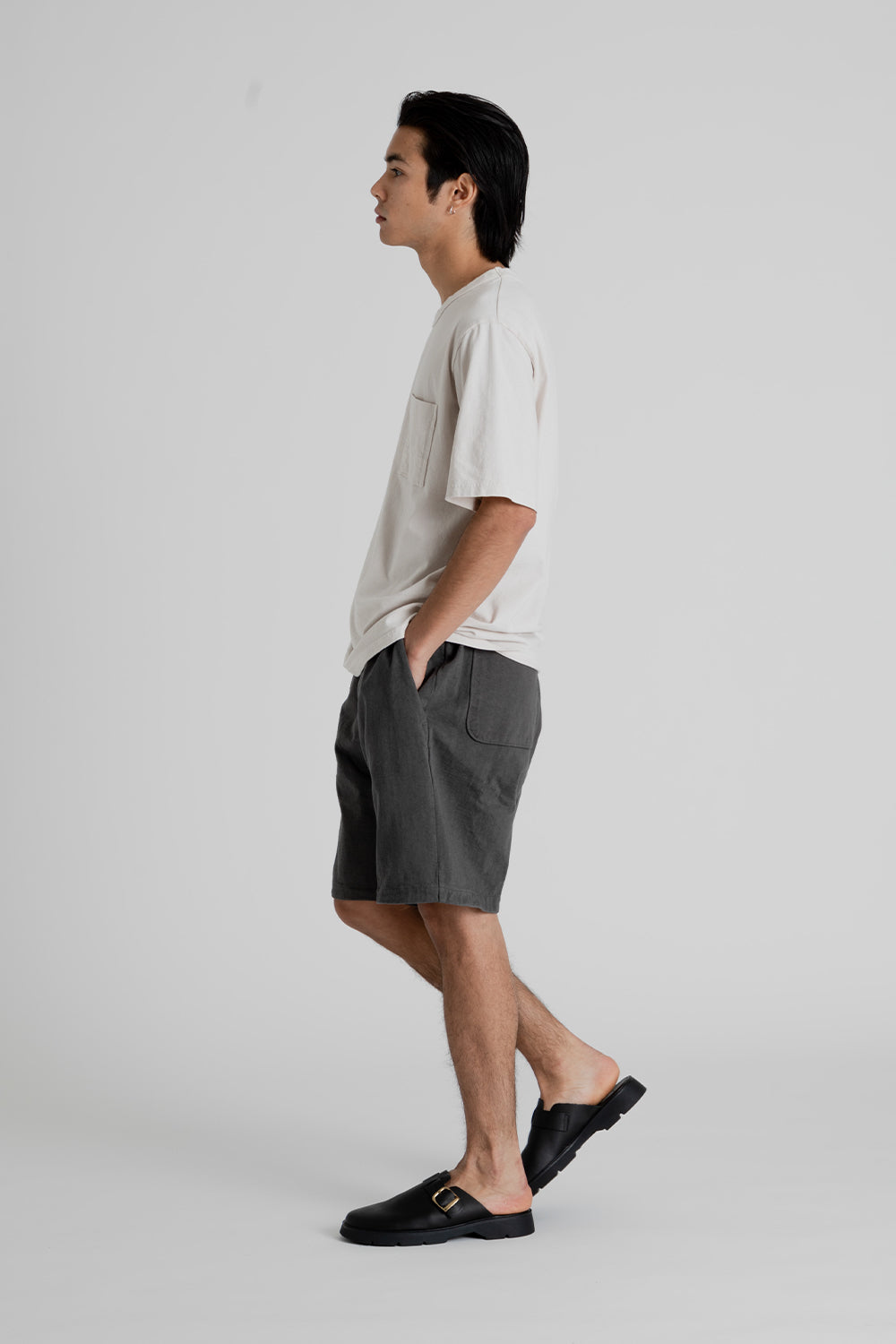 Jackman Pocket T-Shirt in Drop Pink