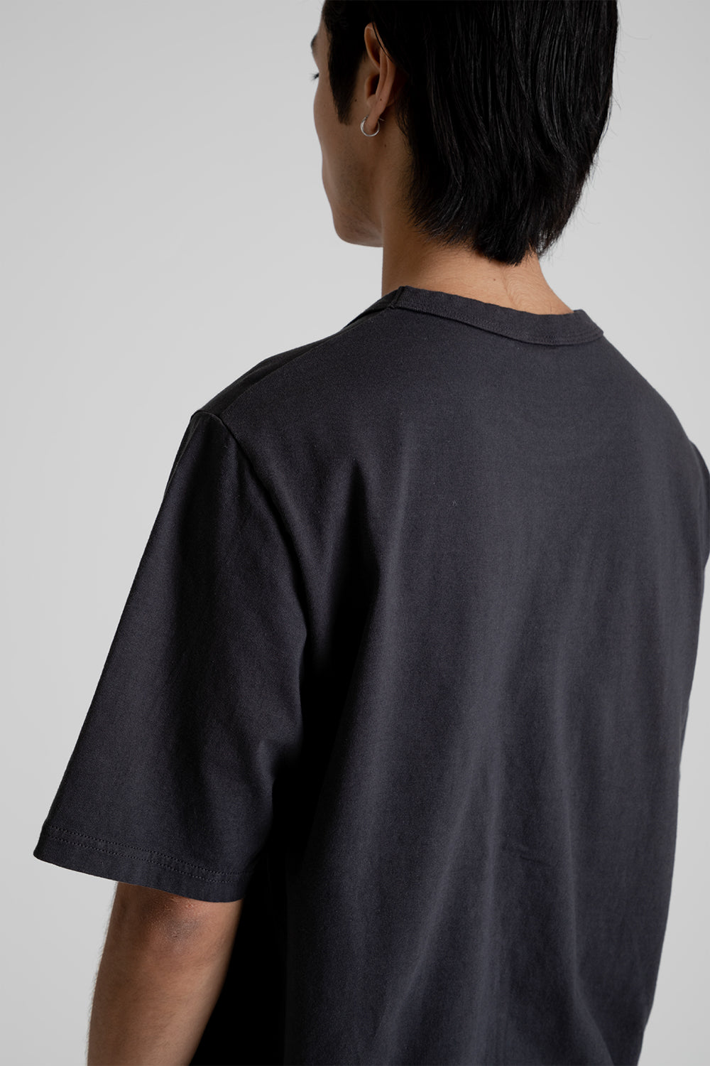 Jackman Pocket T-Shirt in Ink Black