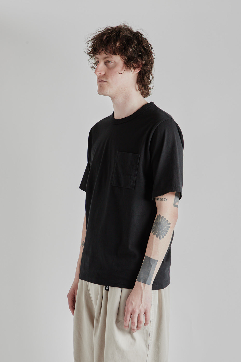 Pocket T-Shirt - Black - Wallace Mercantile Shop