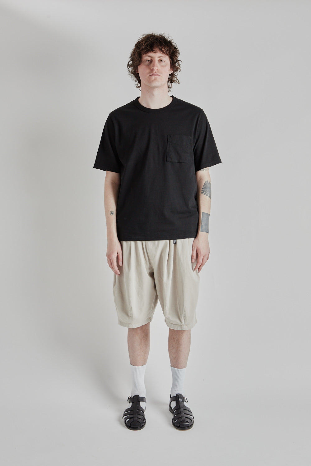 Pocket T-Shirt - Black - Wallace Mercantile Shop