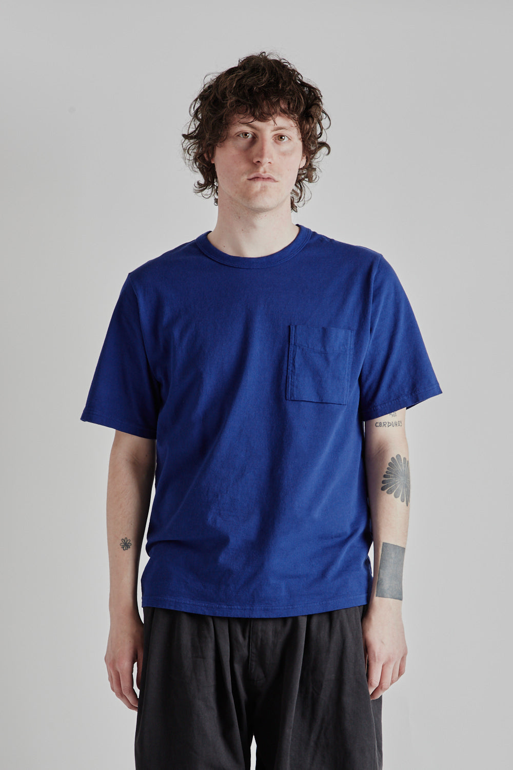 Pocket T-Shirt - Lapis Blue - Wallace Mercantile Shop