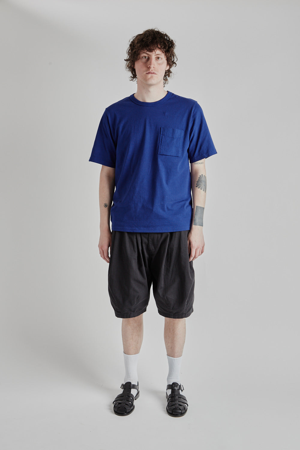 Pocket T-Shirt - Lapis Blue - Wallace Mercantile Shop