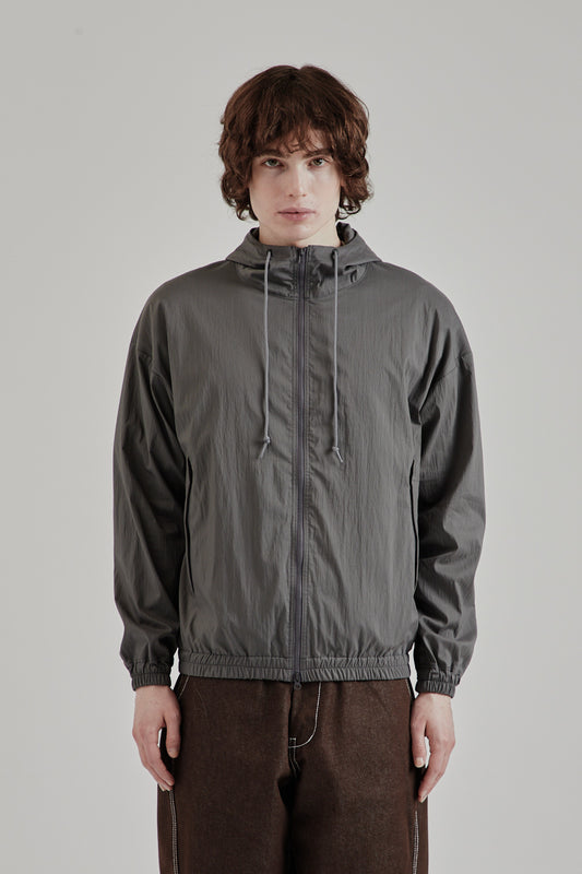 Jackman SS25 Crepe Parka Iron Grey 2