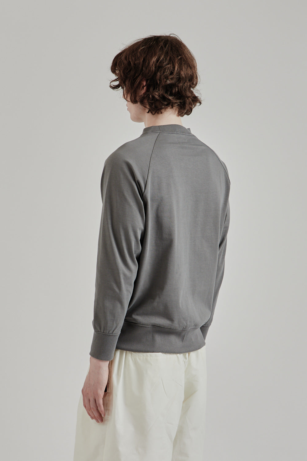 Jackman SS25 Grace Crewneck Iron Gray 4