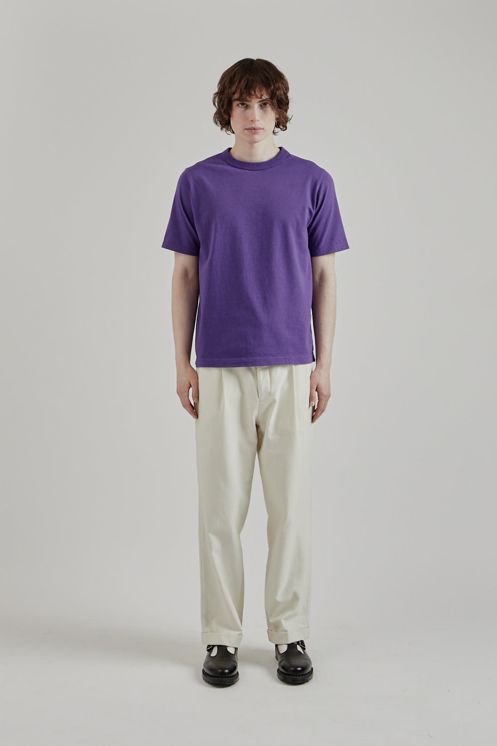Jackman SS25 Lead Off Tshirt Purple 1