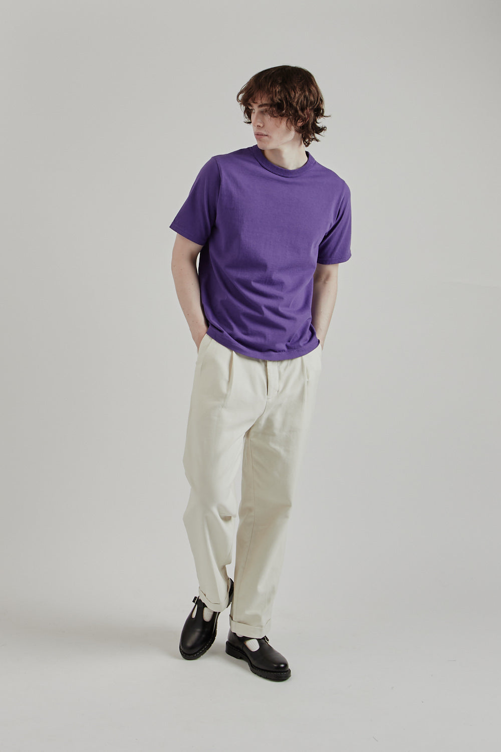 Jackman SS25 Lead Off Tshirt Purple 9