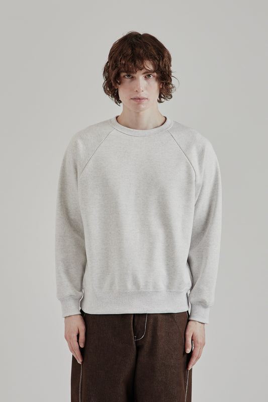Jackman SS25 MZ Sweat Crewneck Ash 2