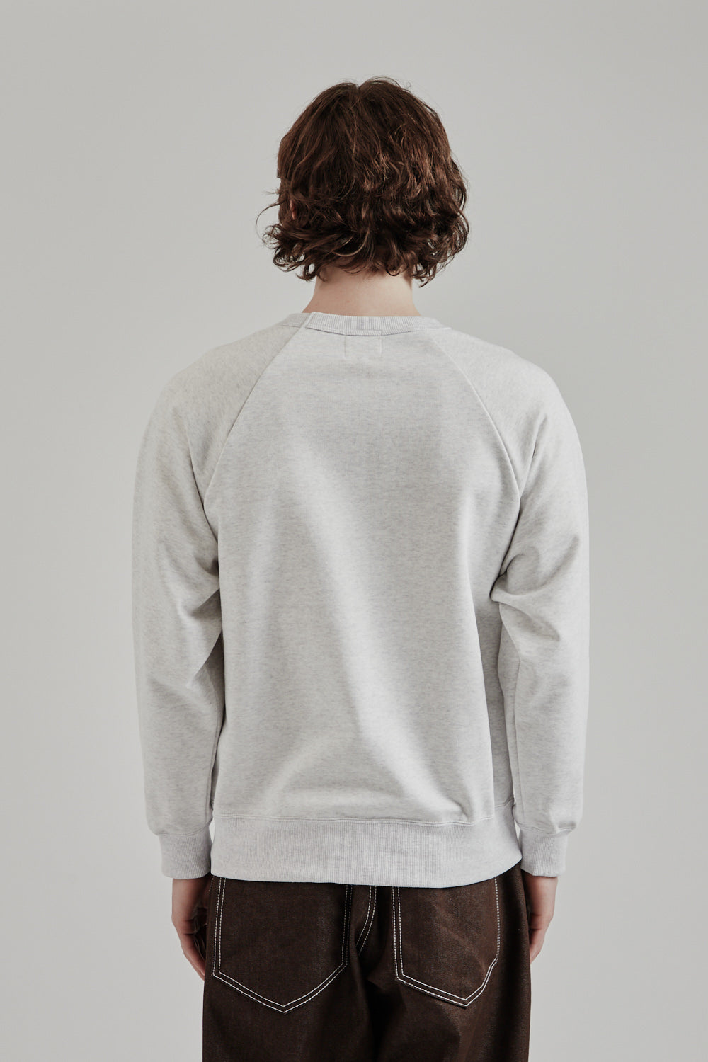 Jackman SS25 MZ Sweat Crewneck Ash 5
