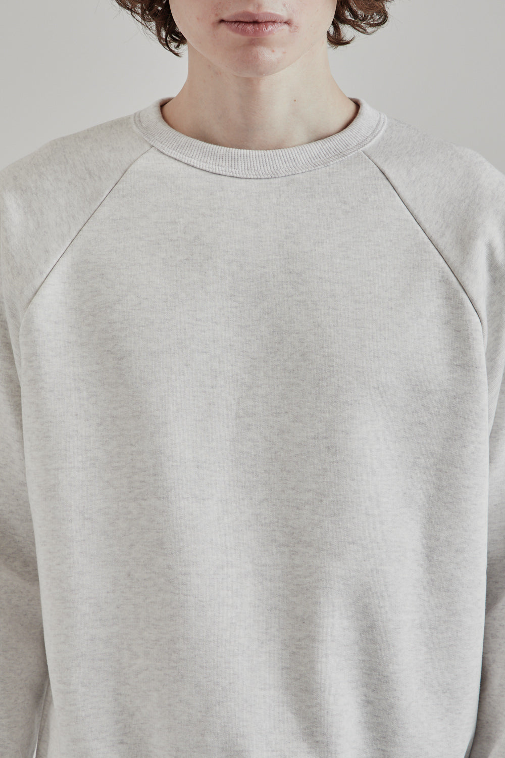 Jackman SS25 MZ Sweat Crewneck Ash 6