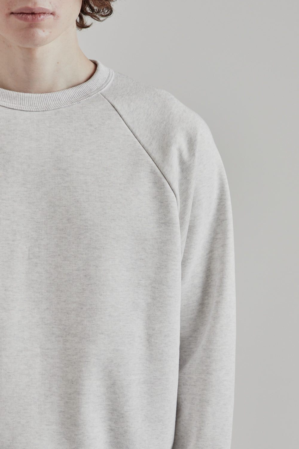 Jackman SS25 MZ Sweat Crewneck Ash 7