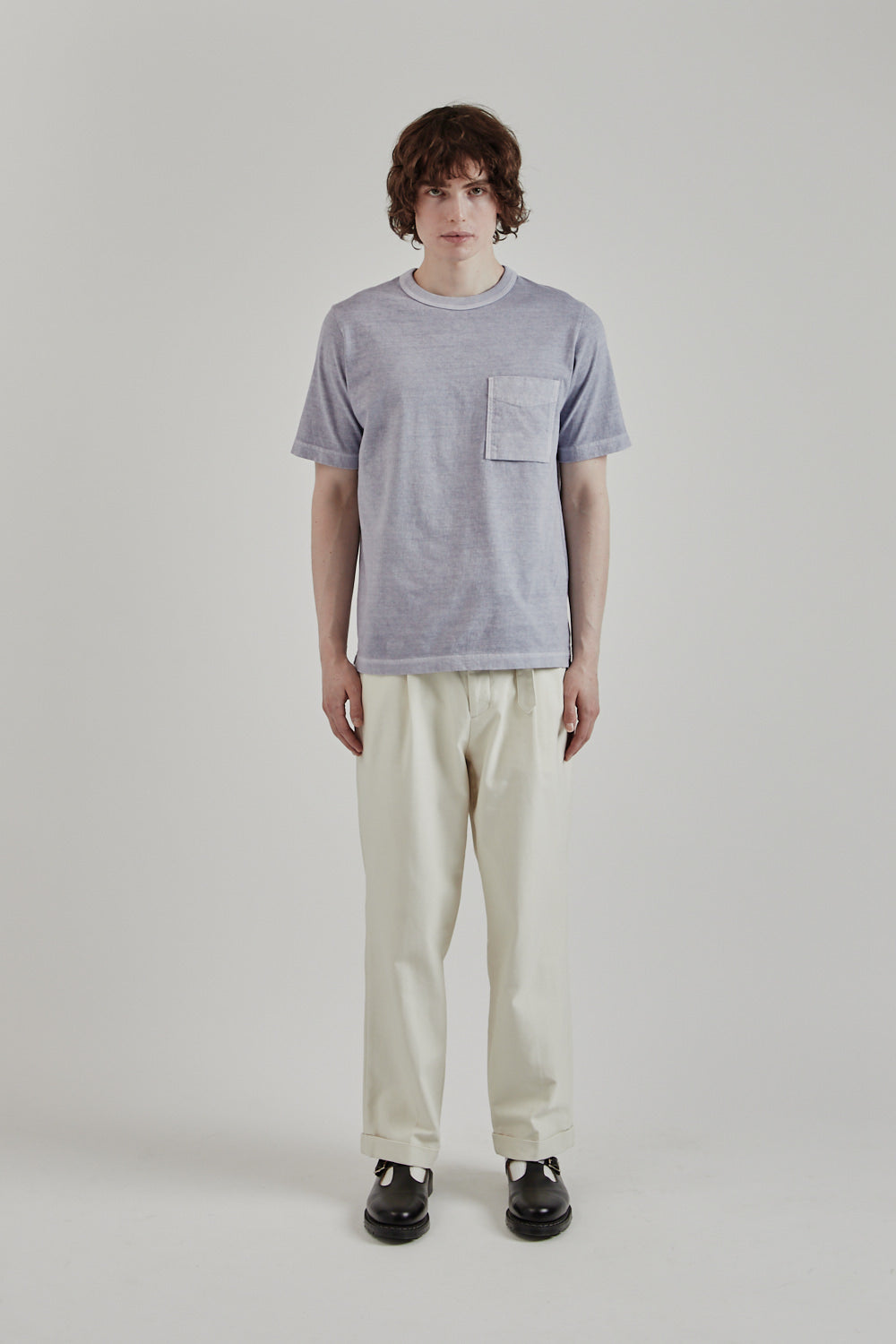 Jackman SS25 Pocket Tshirt Fade Lilac 1