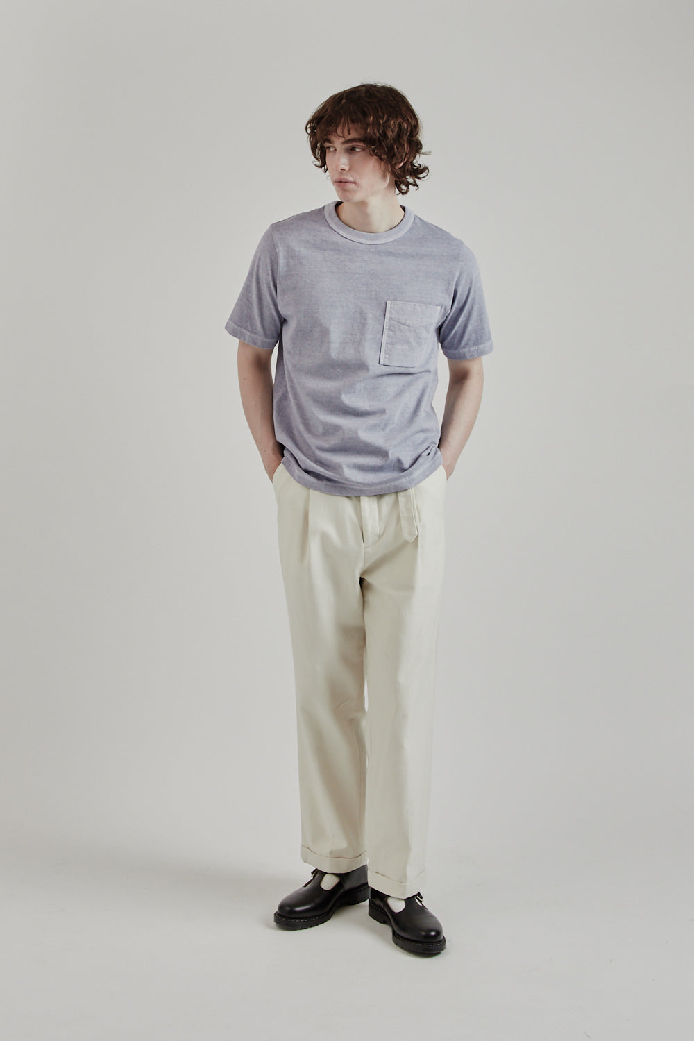 Jackman SS25 Pocket Tshirt Fade Lilac 9
