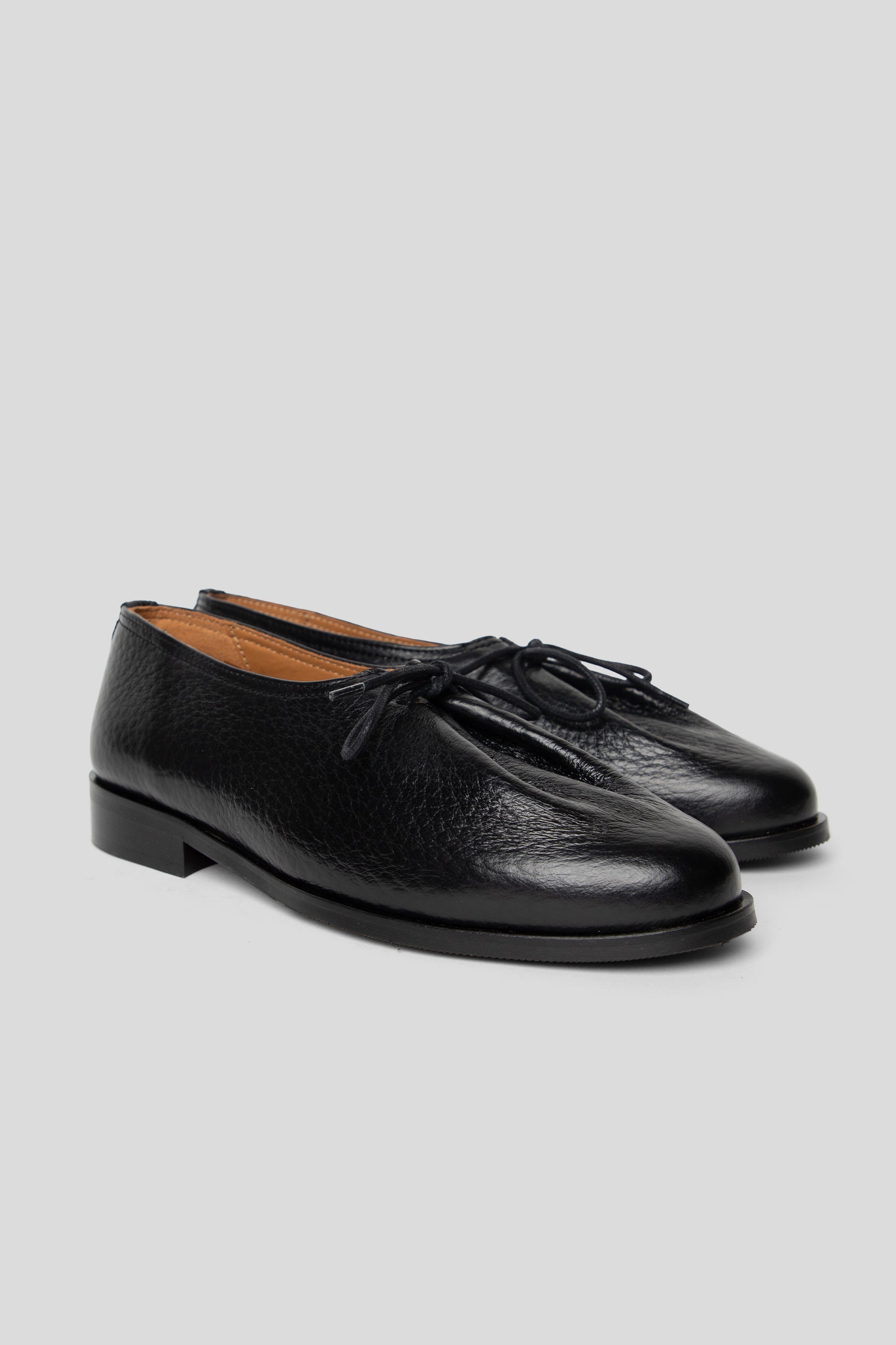 Jacques Soloviere FW25 Matt Kilt Shoe Black 2