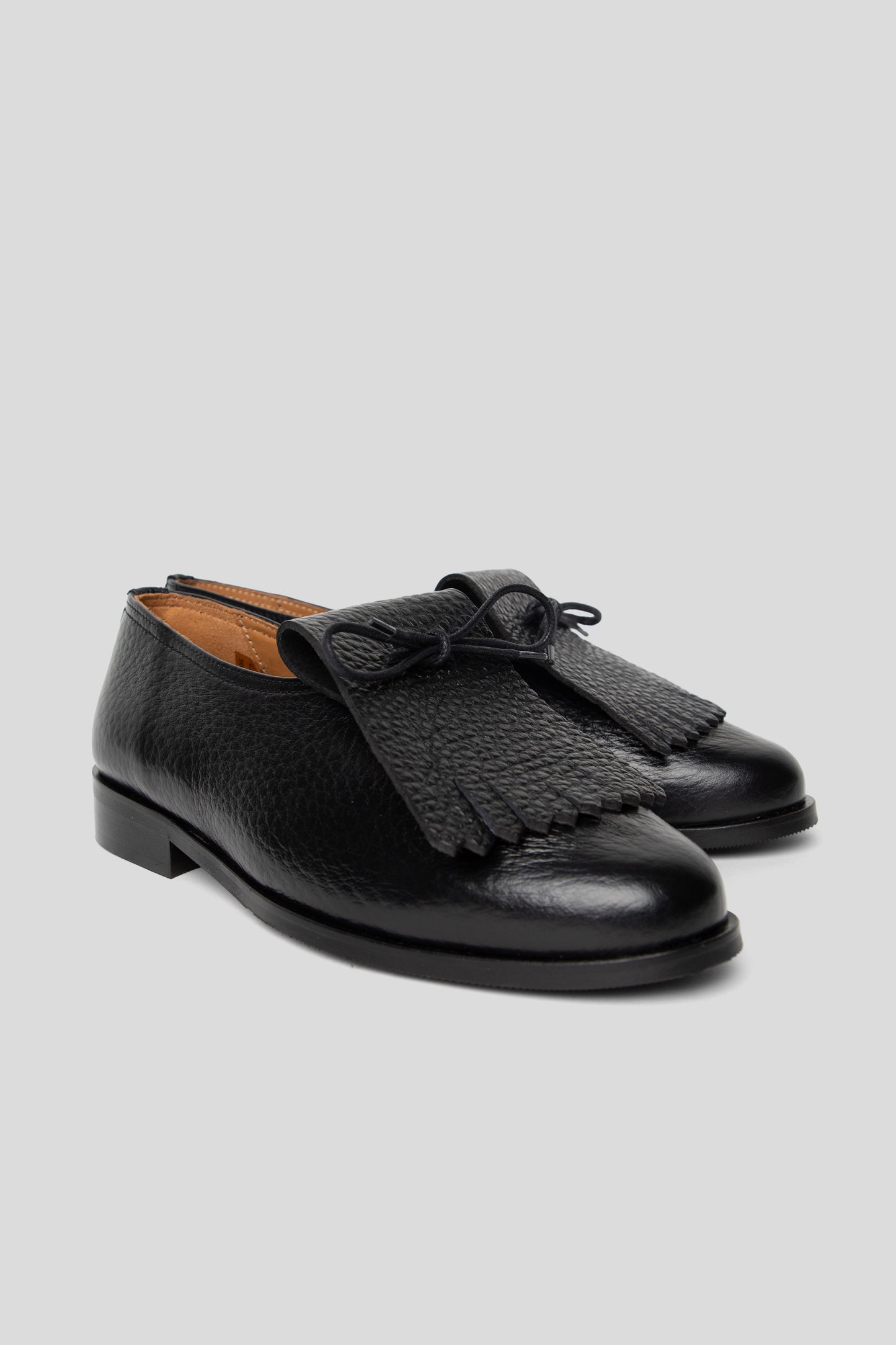 Jacques Soloviere FW25 Matt Kilt Shoe Black 3