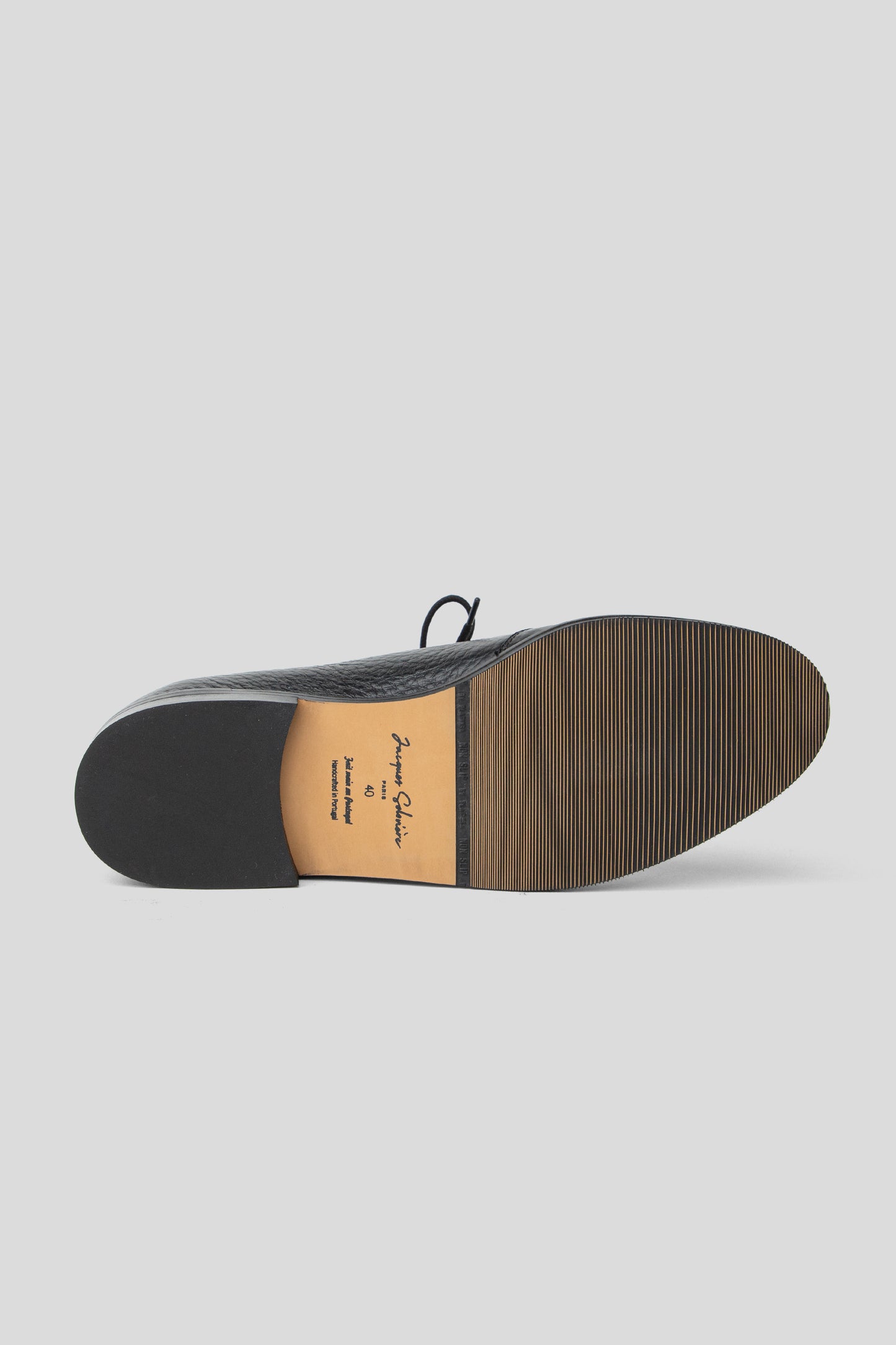Jacques Soloviere SS26 Steve Black Jumbo Grained Calf Leather 6