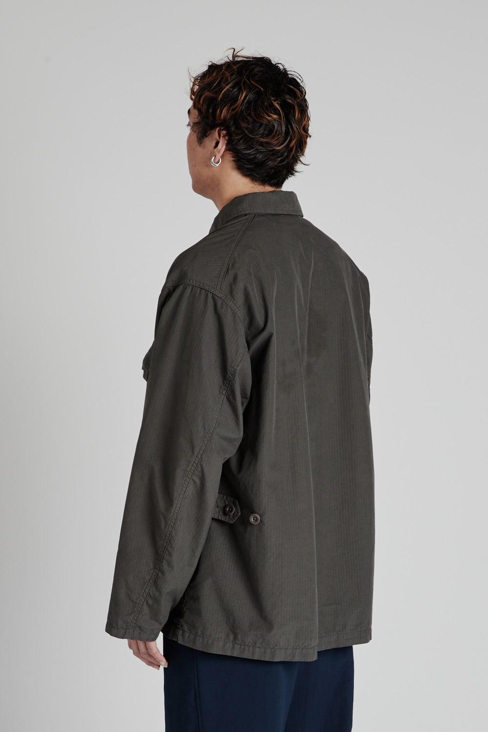43 French Military Jacket - Ink Black - Wallace Mercantile Shop