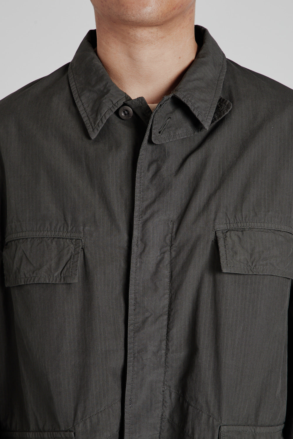 43 French Military Jacket - Ink Black - Wallace Mercantile Shop