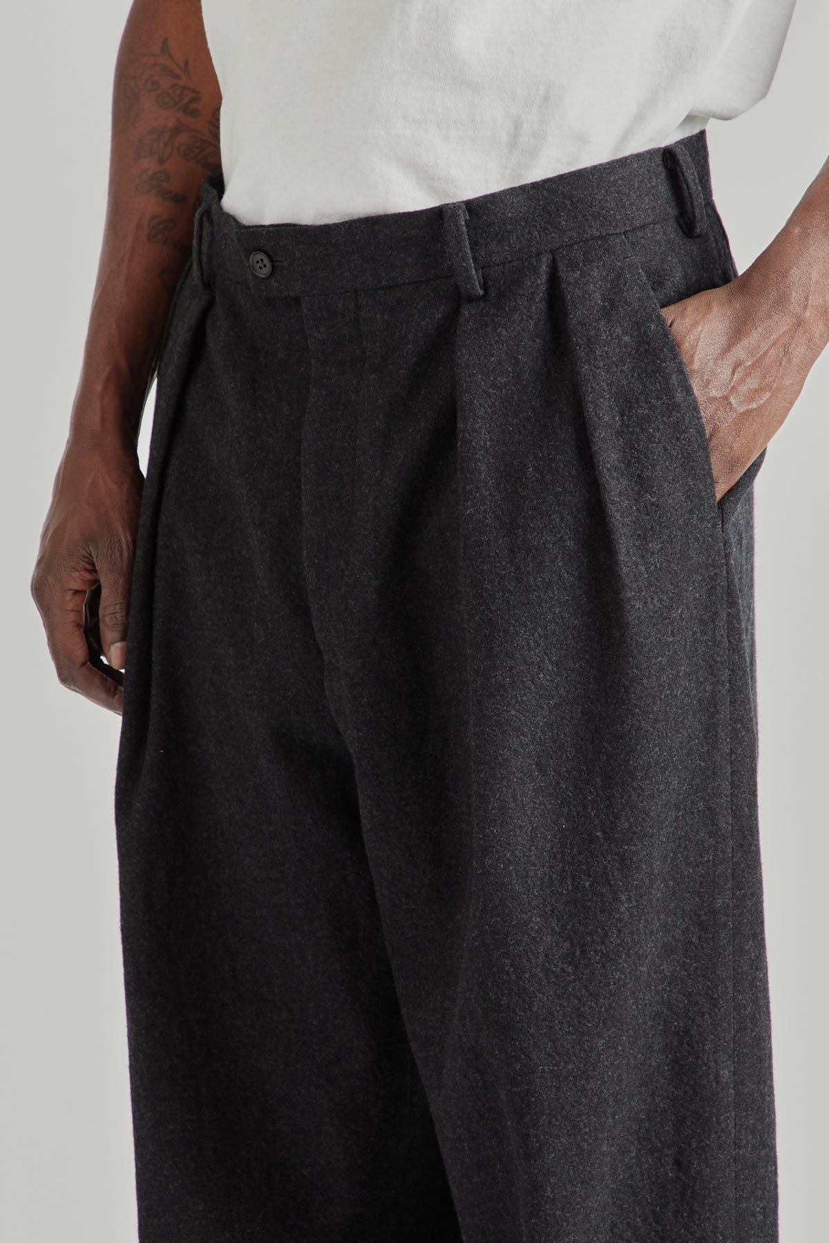 Kaptain Sunshine FW26 Wool Serge 2P Trousers0642