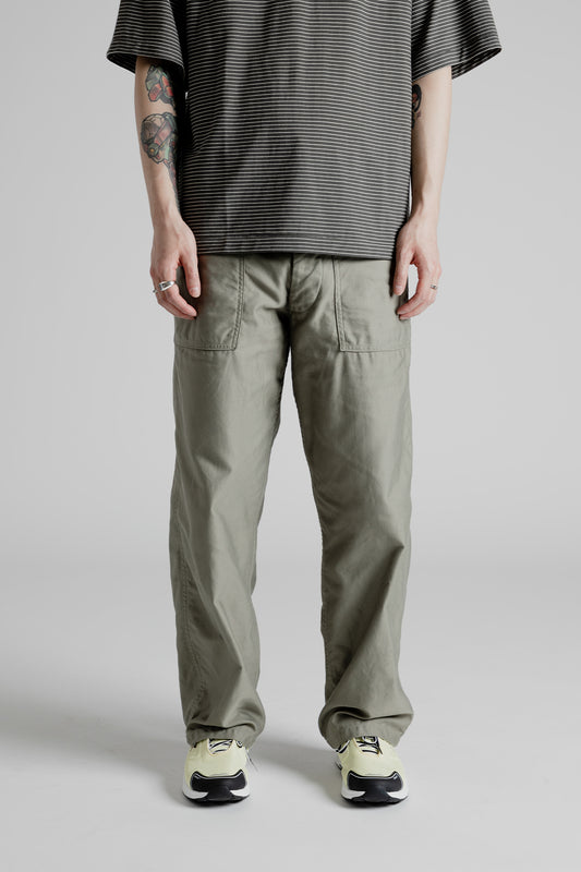 Kaptain Sunshine Finx Cotton Baker Pants in Green.