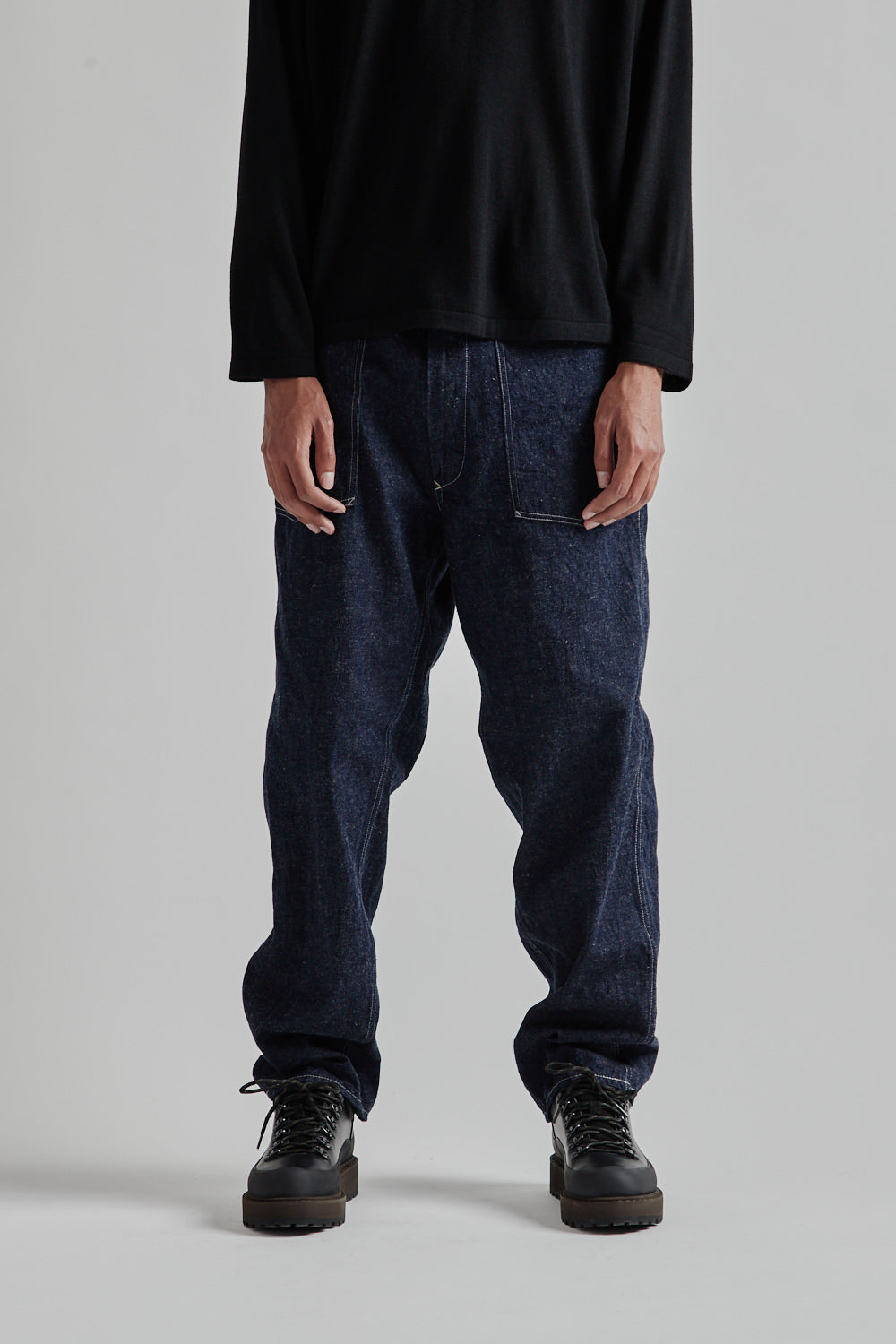 Kaptain Sunshine 35 Baker Denim Pants Indigo Wallace