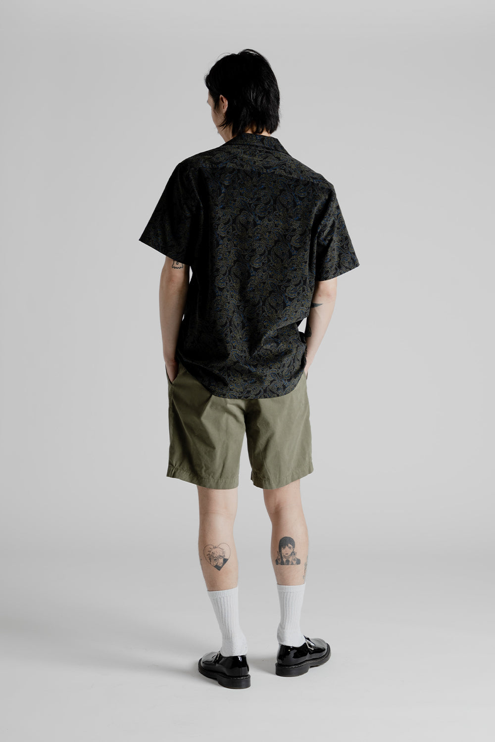 Kestin Inverness Shorts in Olive.