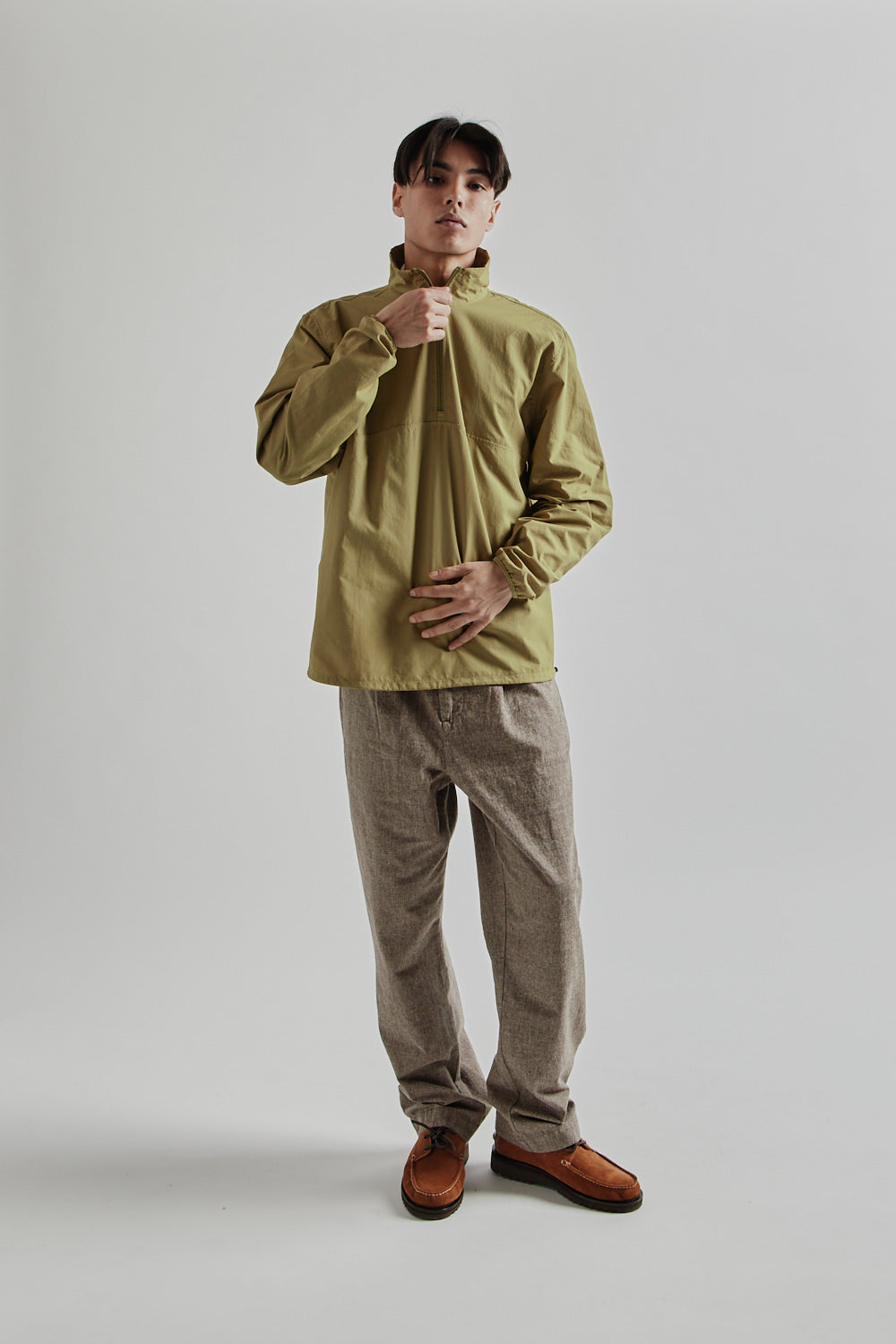 Kestin SS25 Aberfeldy Windbreaker Green Ripstop 011