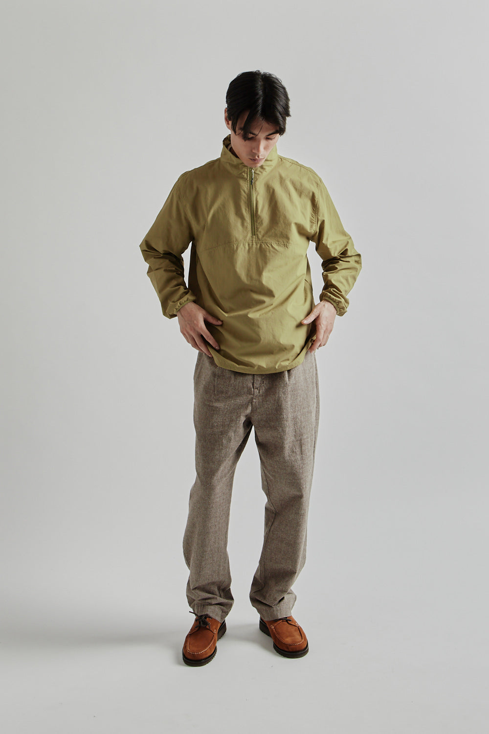 Kestin SS25 Aberfeldy Windbreaker Green Ripstop 014