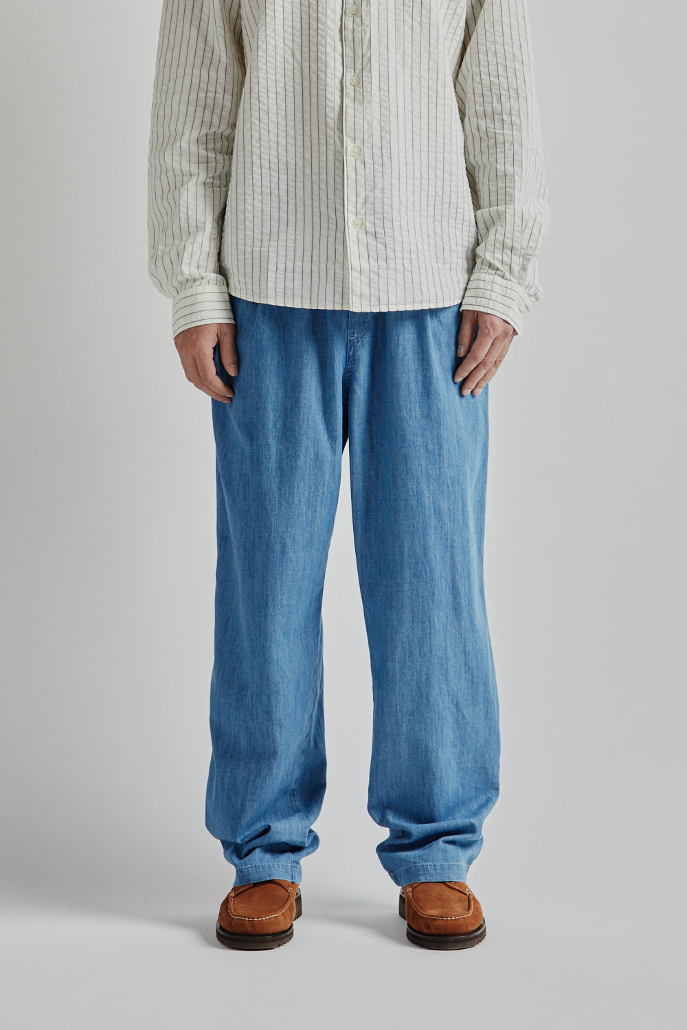 Kestin SS25 Doune Pant Light Washed Denim 02