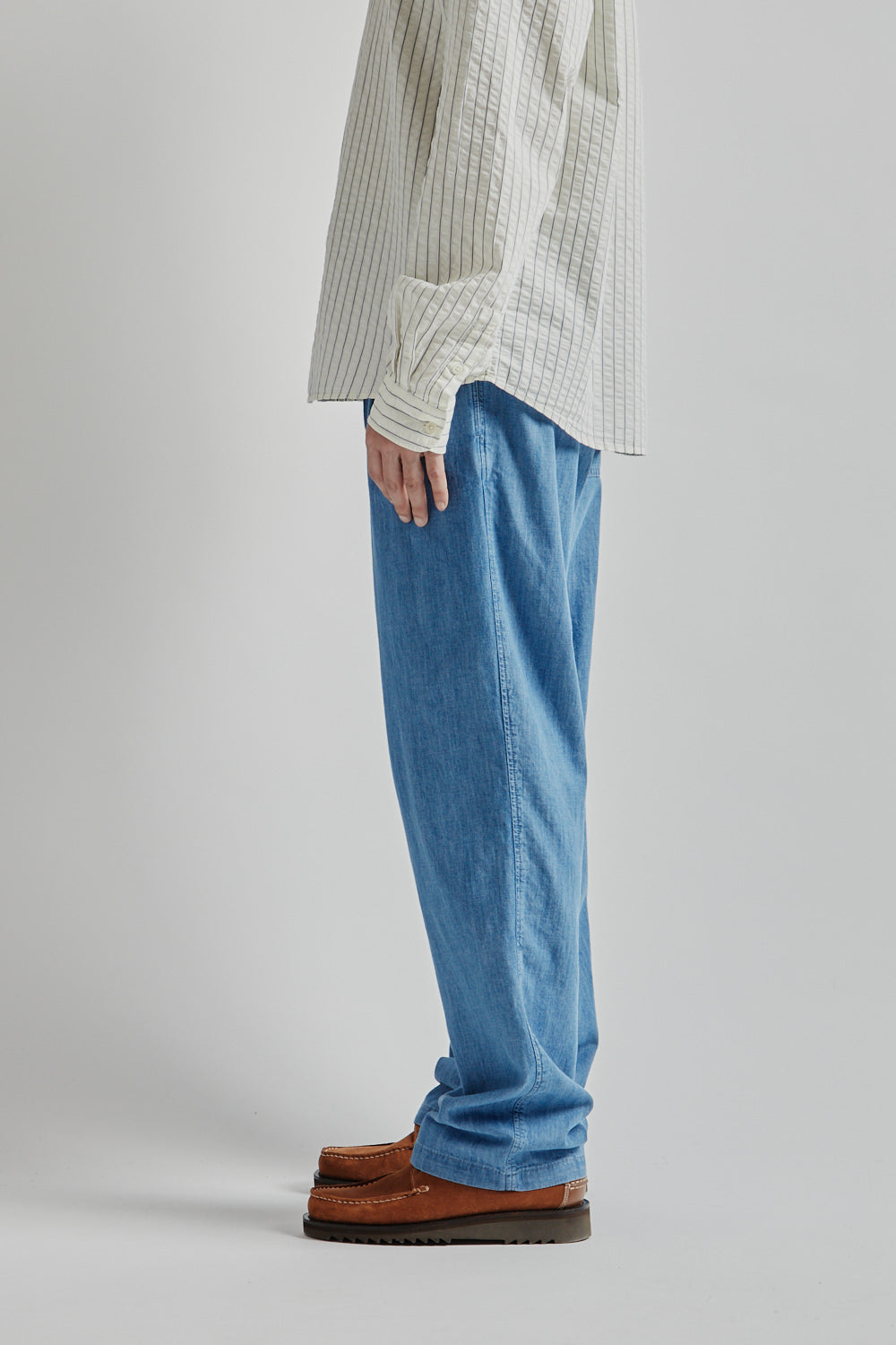 Kestin SS25 Doune Pant Light Washed Denim 03