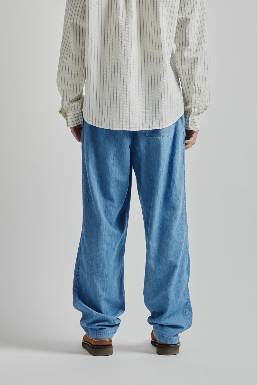 Kestin SS25 Doune Pant Light Washed Denim 04