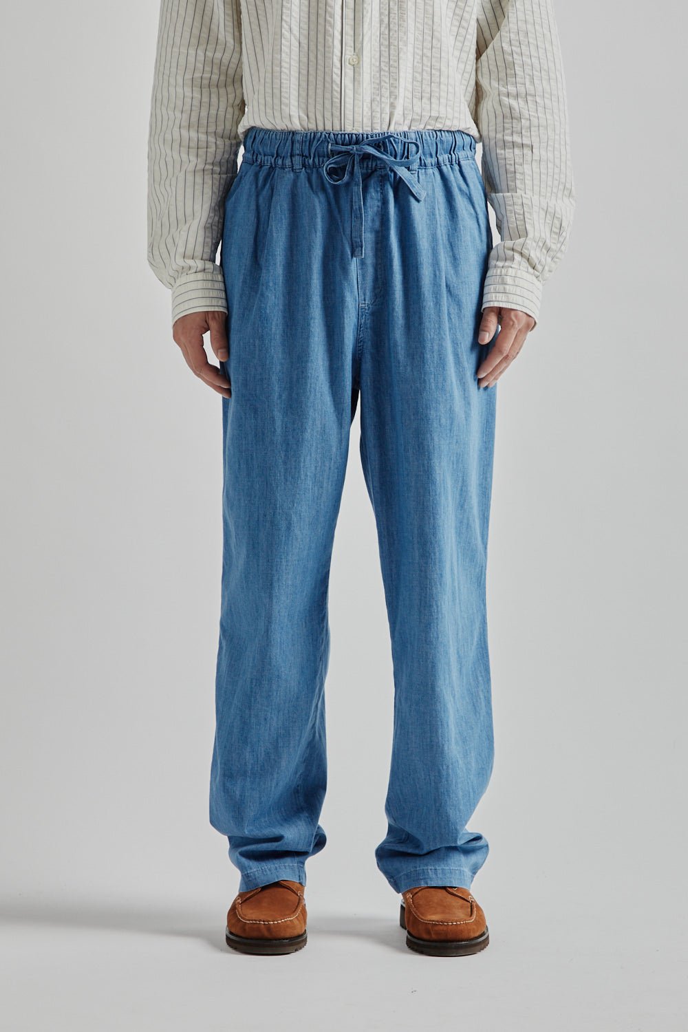 Kestin SS25 Doune Pant Light Washed Denim 05
