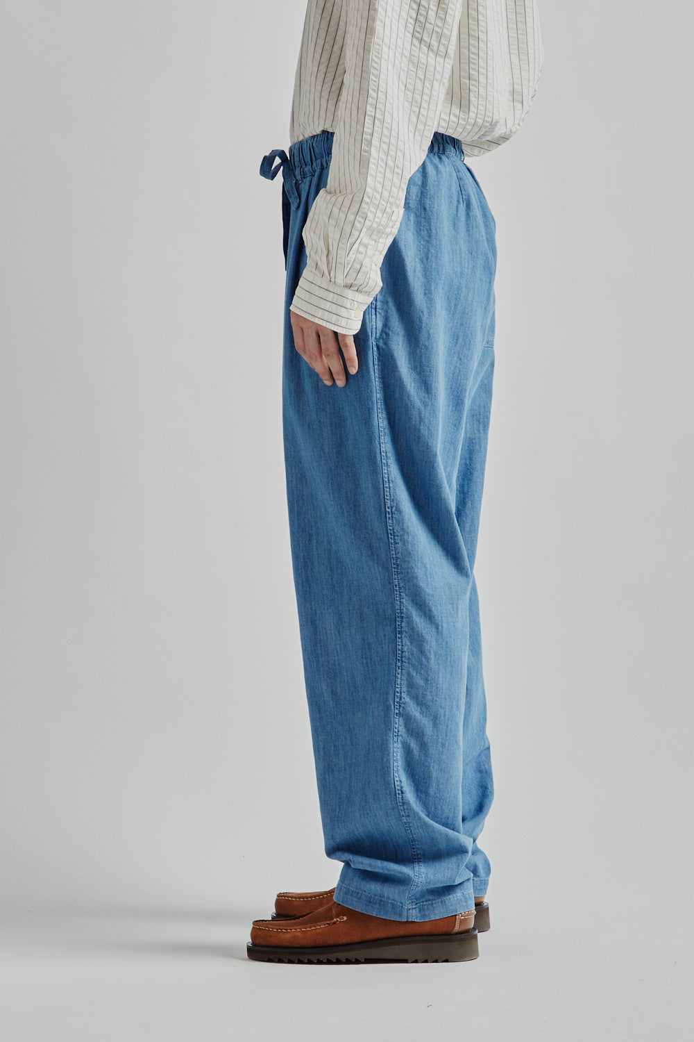 Kestin SS25 Doune Pant Light Washed Denim 06
