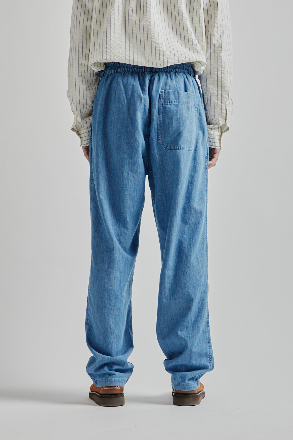 Kestin SS25 Doune Pant Light Washed Denim 07
