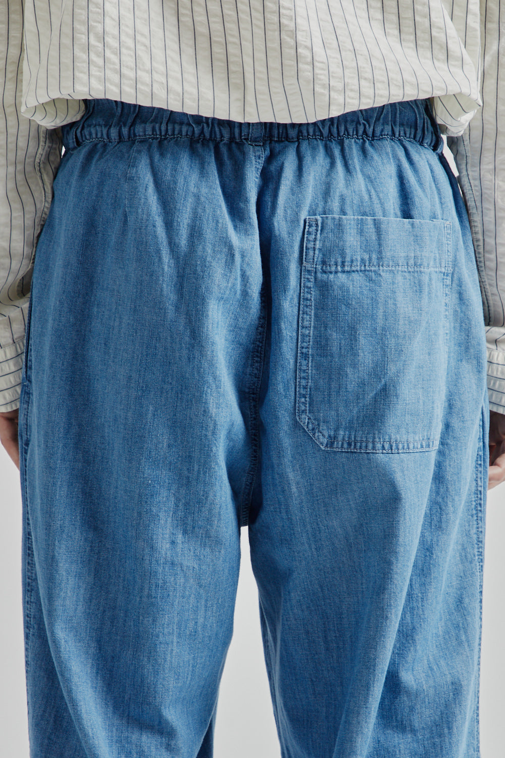 Kestin SS25 Doune Pant Light Washed Denim 08