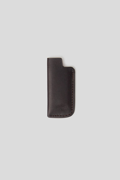 Lighter Sleeve - Chocolate Tanned Calf