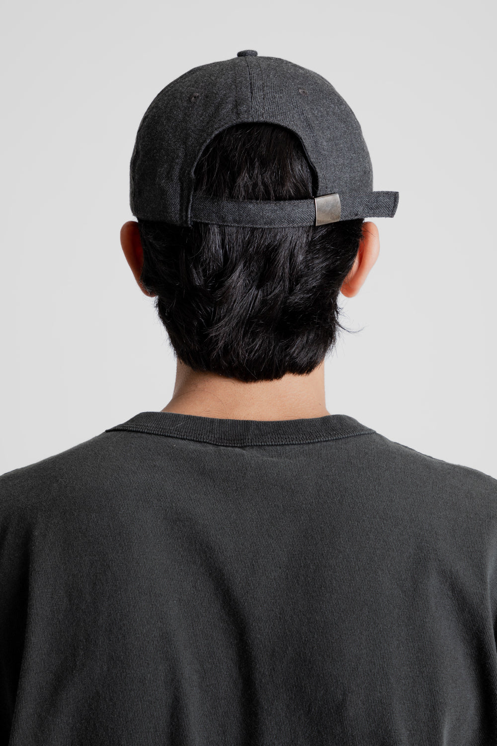 6 Panel Cap - Charcoal - Wallace Mercantile Shop