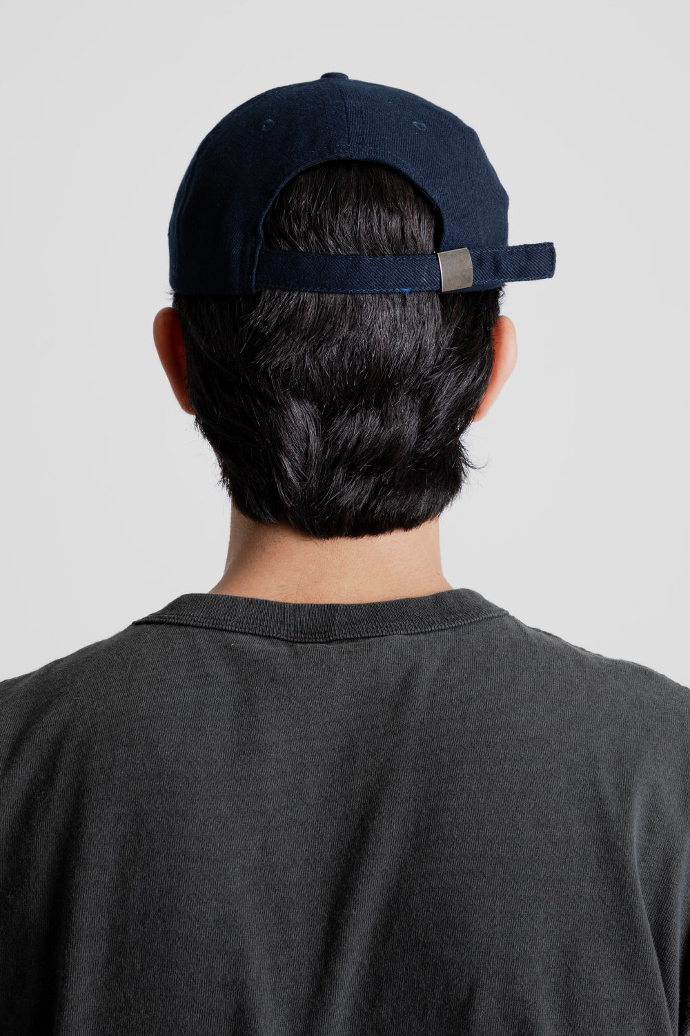6 Panel Cap - Navy - Wallace Mercantile Shop