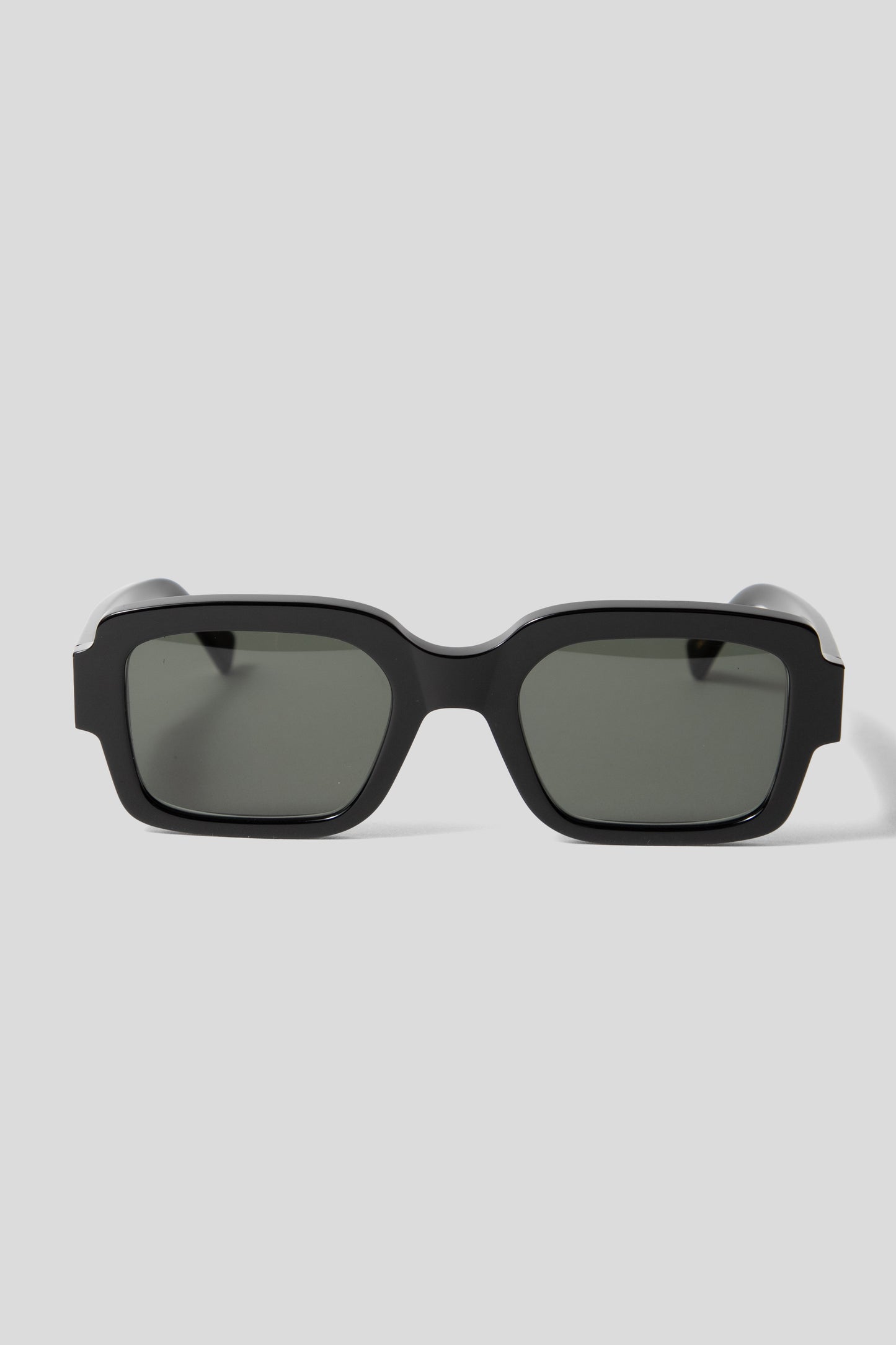 Apollo - Black/Green Solid Lens