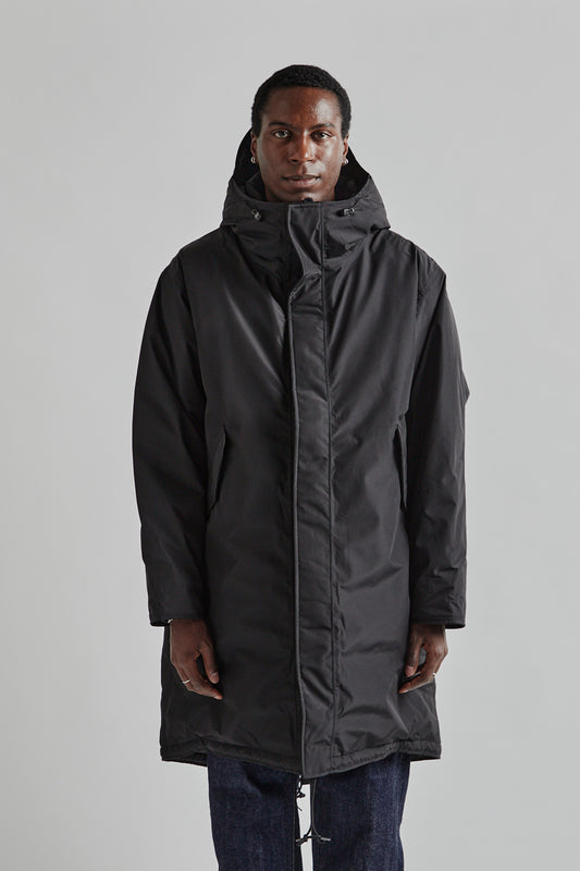 Namamica Gore Tex Long Down Coat Black 02