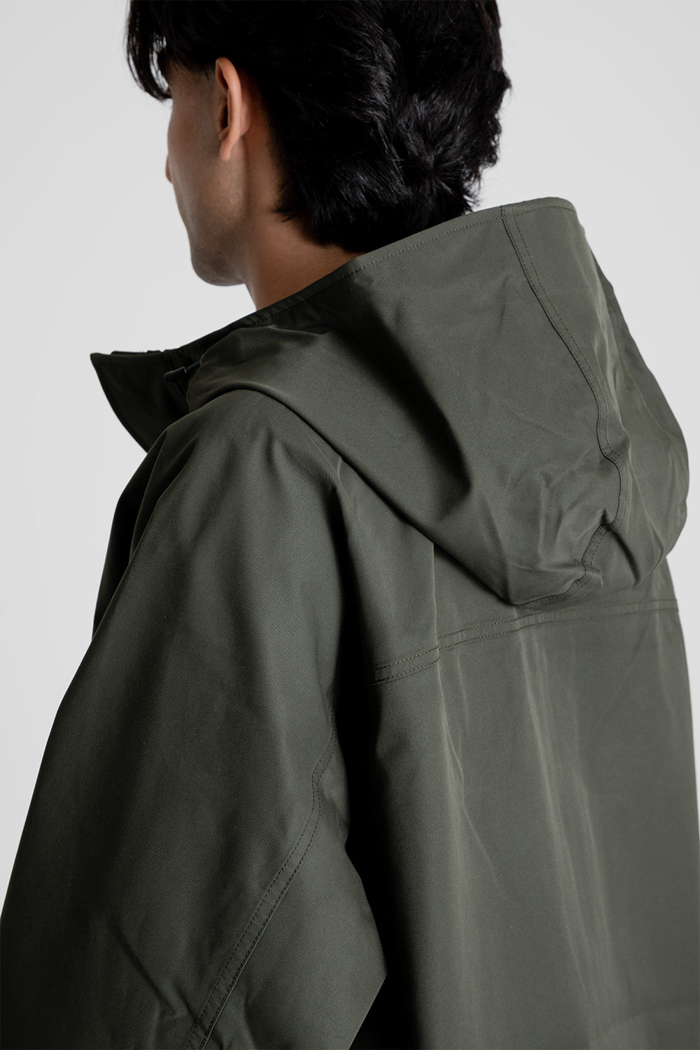 Nanamica 2L GORE-TEX Hooded Coat in Khaki