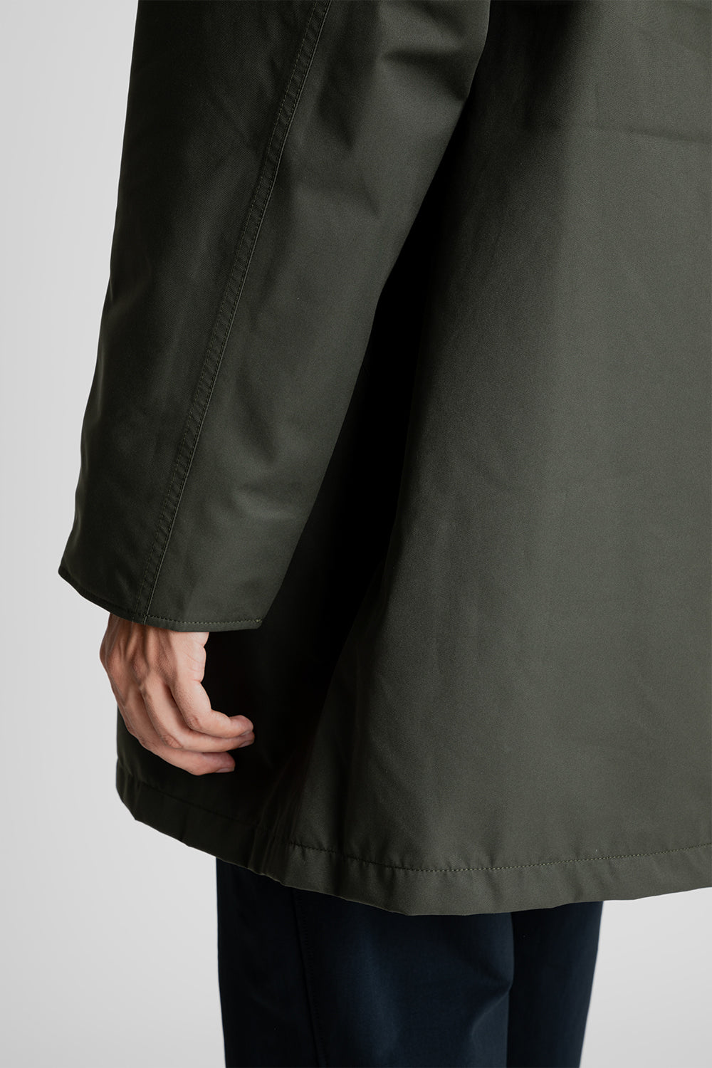 Nanamica 2L GORE-TEX Hooded Coat in Khaki