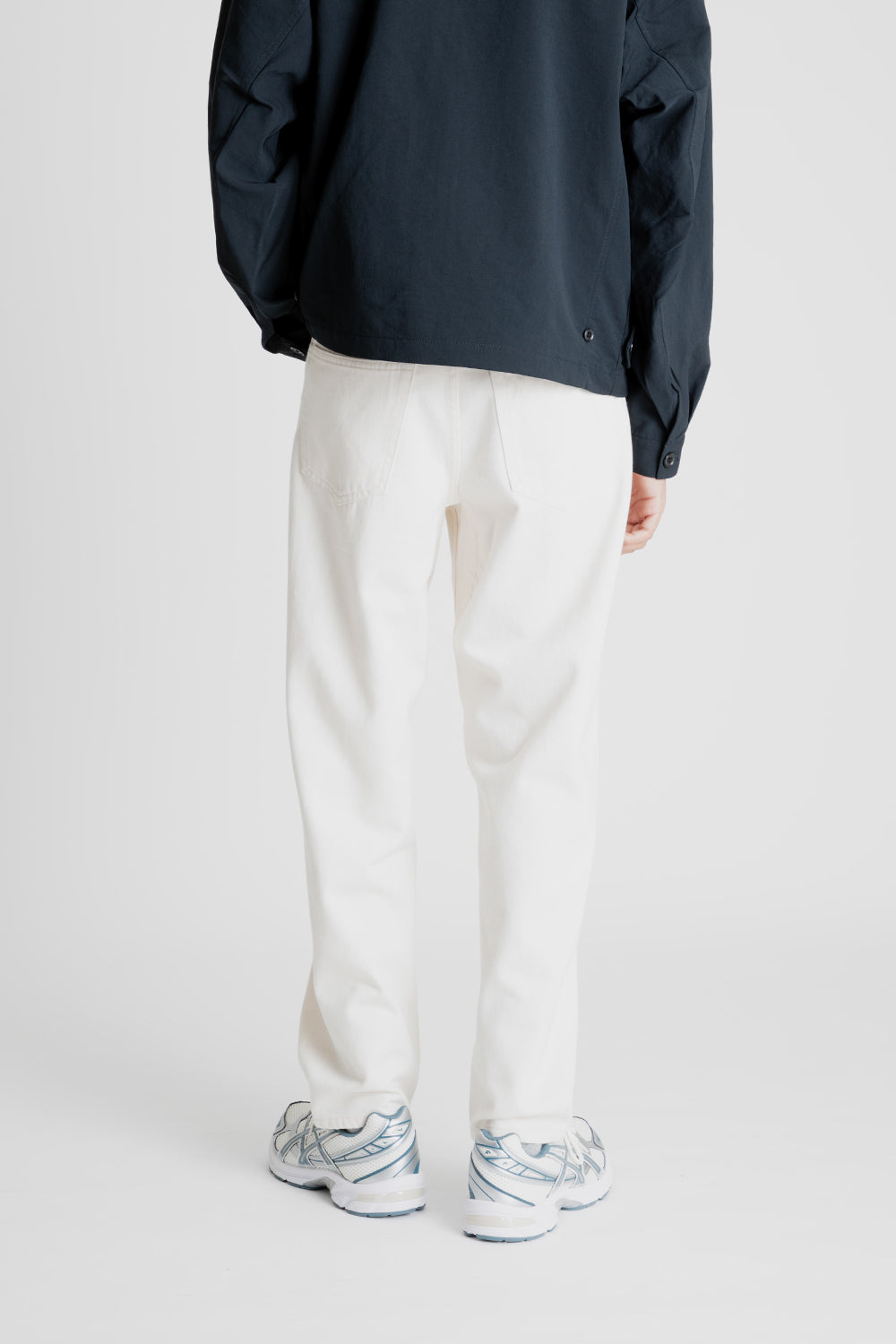 Nanamica 5 Pocket Straight Denim Pants in Natural